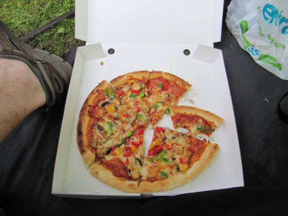 Et on finit par la pizza!