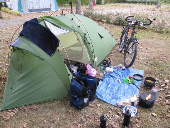Camping « de la grande Lande » à Kergroës